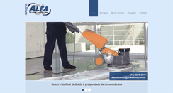 Desktop Screenshot of alfaserve.com.br